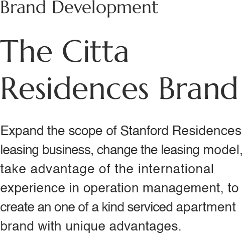 Brand Development The Citta Residences Brand